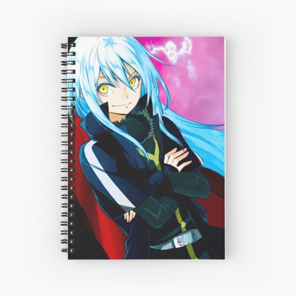 That Time I Got Reincarnated As A Slime Rimuru Tempest Anime Guy Spiral Notebook By