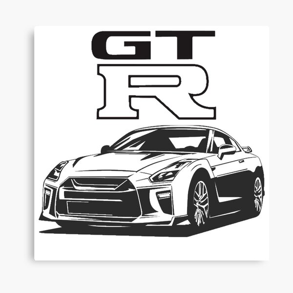 R36 Nissan Gtr Canvas Prints for Sale
