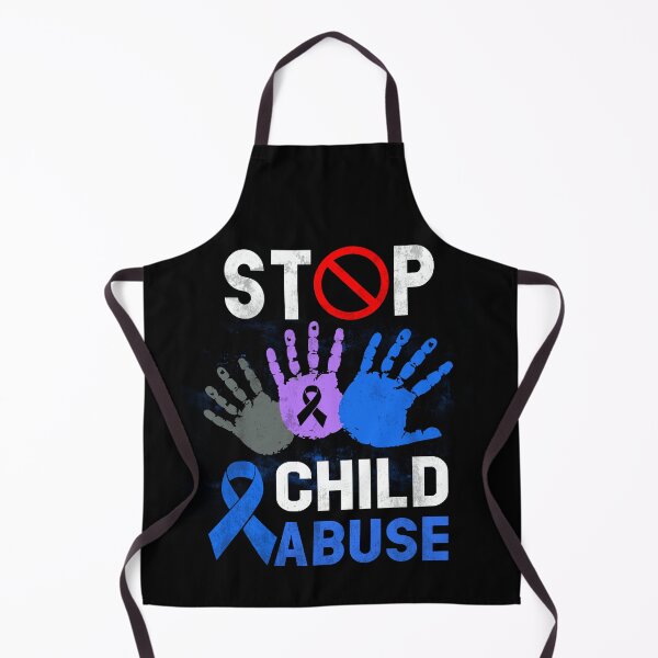 Item preview, Stop Child Abuse Prevention Awareness Blue Ribbon designed and sold by Stephen-Rotter.