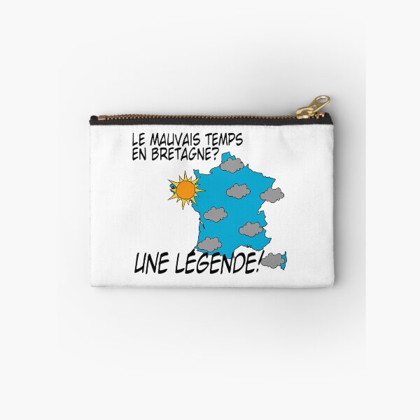 Aperçu de l'œuvre Le mauvais temps en Bretagne? Une légende! créée et vendue par NolDesigns.
