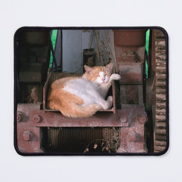 Item preview, Farm Cat Rustic Scene designed and sold by Lostlogo.