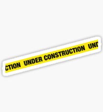 Under construction Sticker
