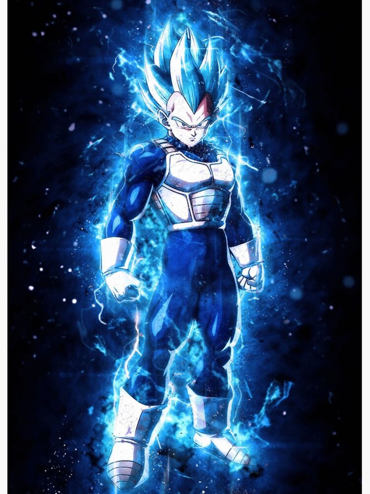 Super Saiyan Blue Evolution Vegeta Sticker – sevenstarperlers