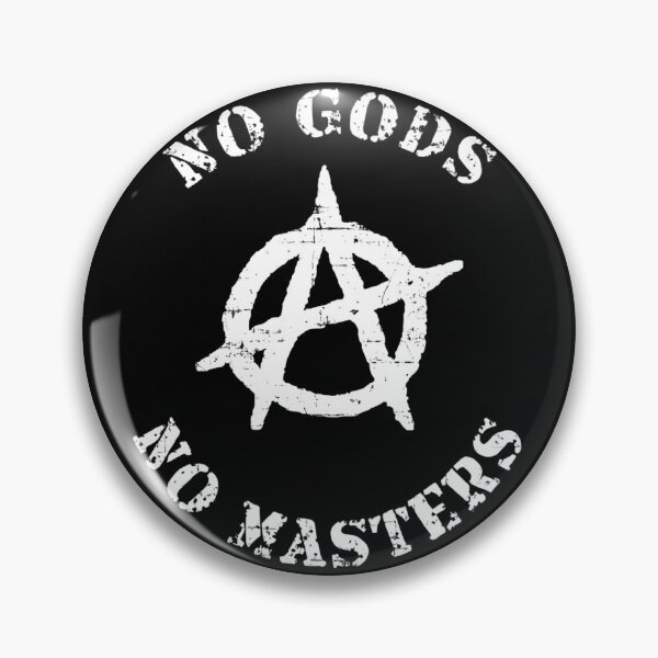 Item preview, Anarchism No Gods No Masters designed and sold by PoliticsPrint.