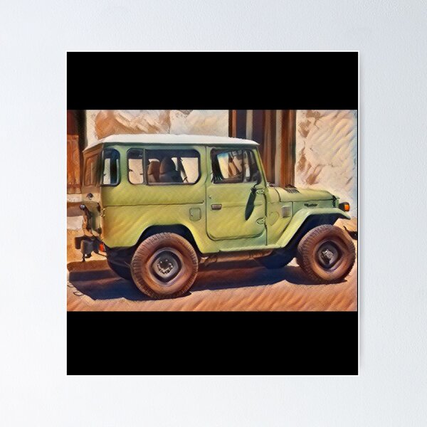 Item preview, Vintage Fj  Toyota, old school Life, off road truck, fj40 Toyota trucks designed and sold by AkBrokeBikes.