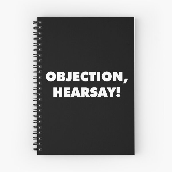 Item preview, Objection, Hearsay! designed and sold by johnta17.