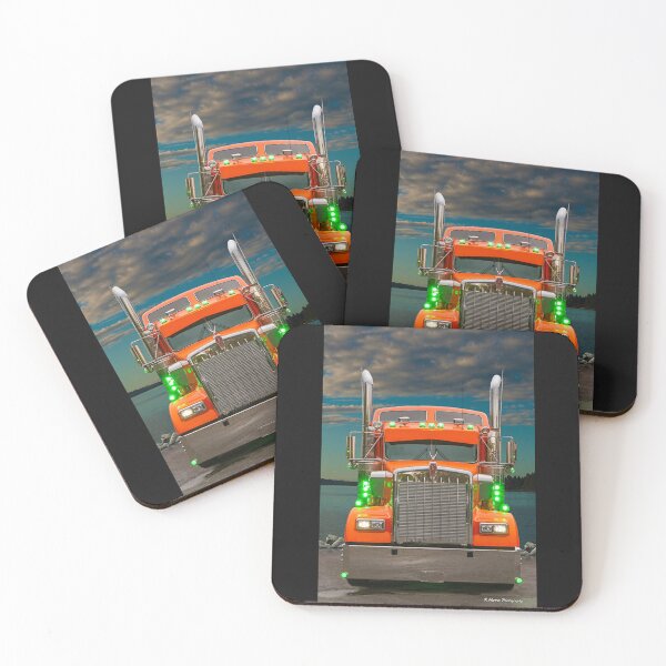 Item preview, Orange Kenworth Frontview designed and sold by rharrisphotos.