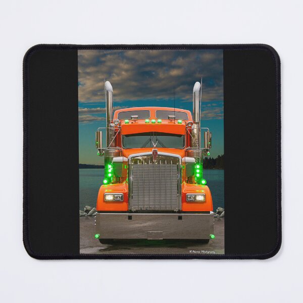 Item preview, Orange Kenworth Frontview designed and sold by rharrisphotos.