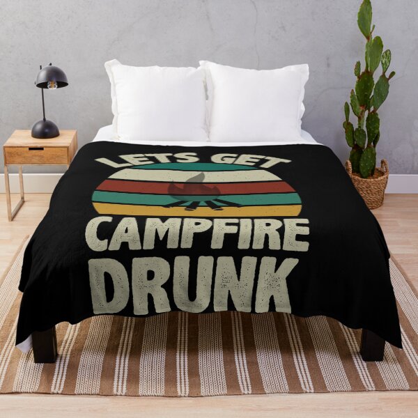 Item preview, lets get campfire drunk designed and sold by Fislux.