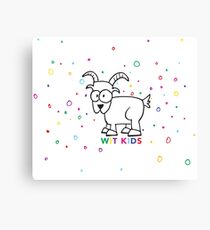 Wit Kids! Canvas Print