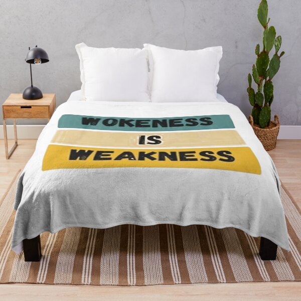 Item preview, Wokeness Is Weakness designed and sold by hydemask13.