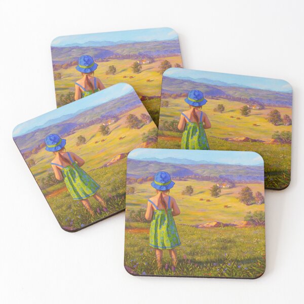 Item preview, Late Afternoon(The girl at farm field) designed and sold by Don-Li.