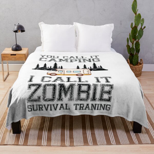 Item preview, You call it camping. I call it Zombie Survival Training! Camping, Zombie, Survival, Training, Camping Gear. designed and sold by Fislux.