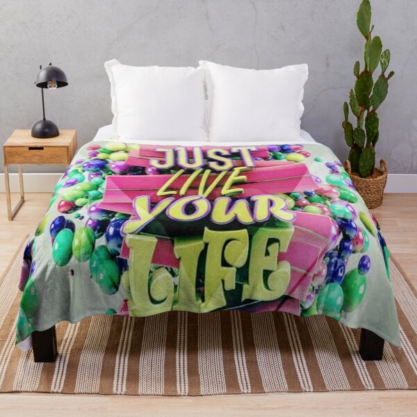 Item preview, Just Live Your Life designed and sold by UnityVerse.