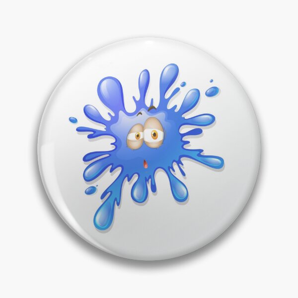 Item preview, Cartoon Oh No Paint Splatter face designed and sold by Cyber-Spider.