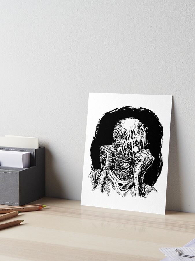 Ripped Face | Art Board Print