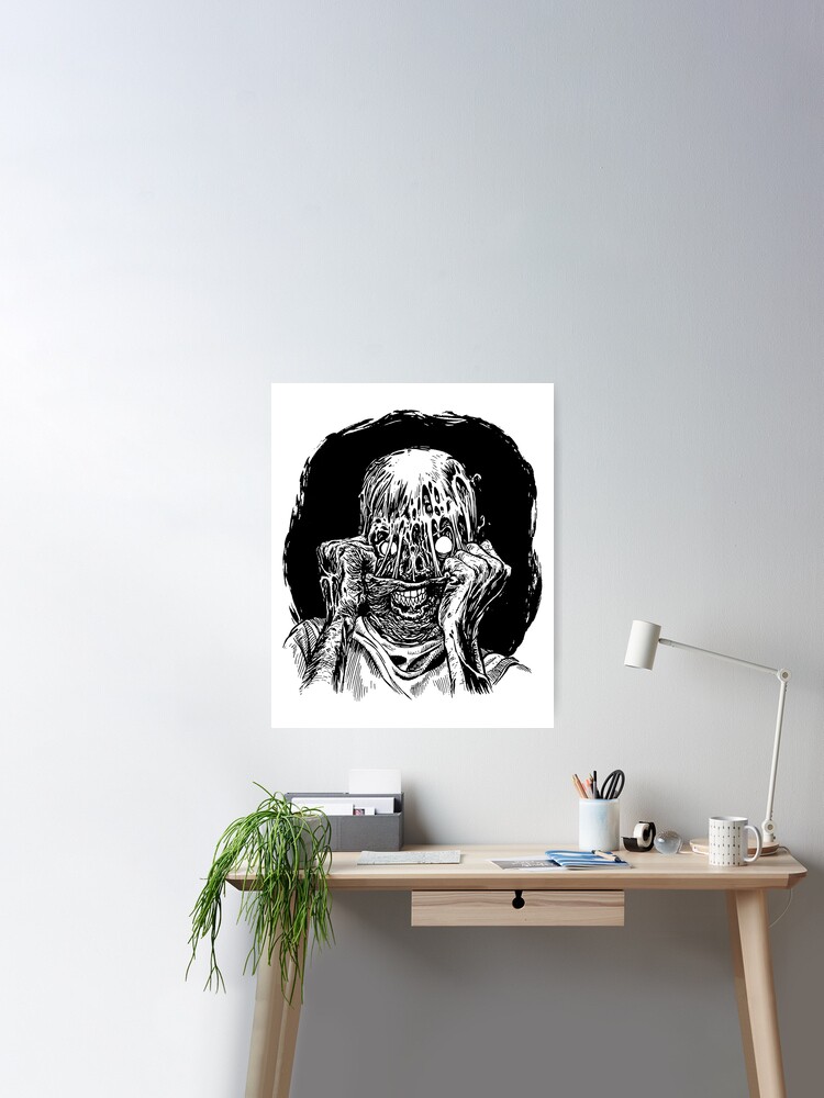 Ripped Face Poster for Sale by ORNOL