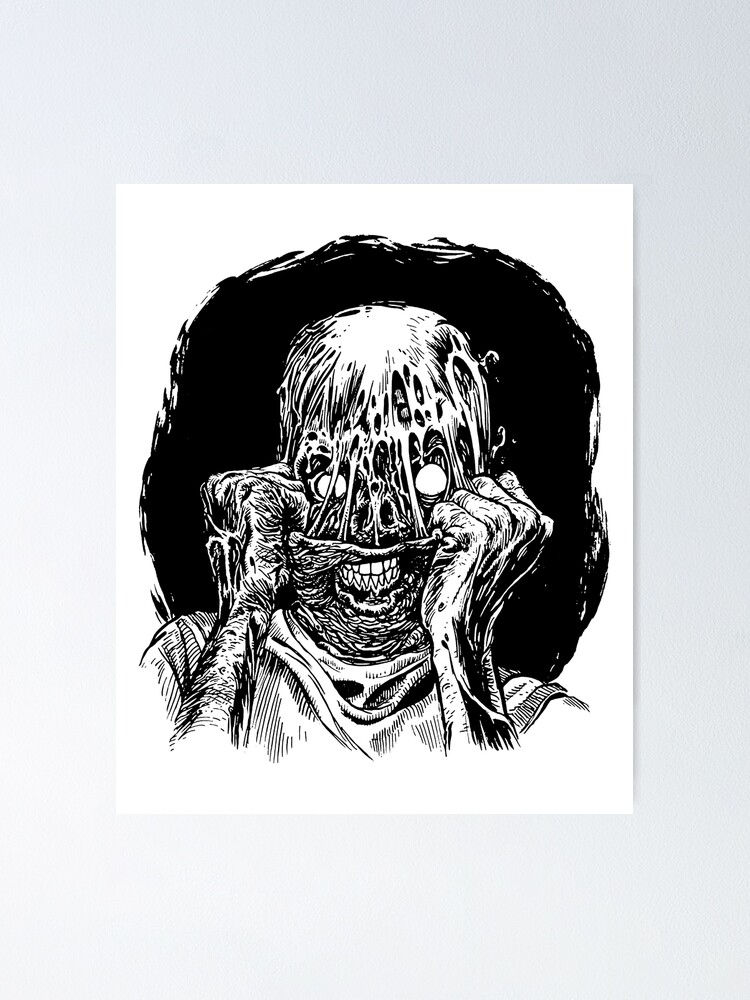 Ripped Face Poster for Sale by ORNOL