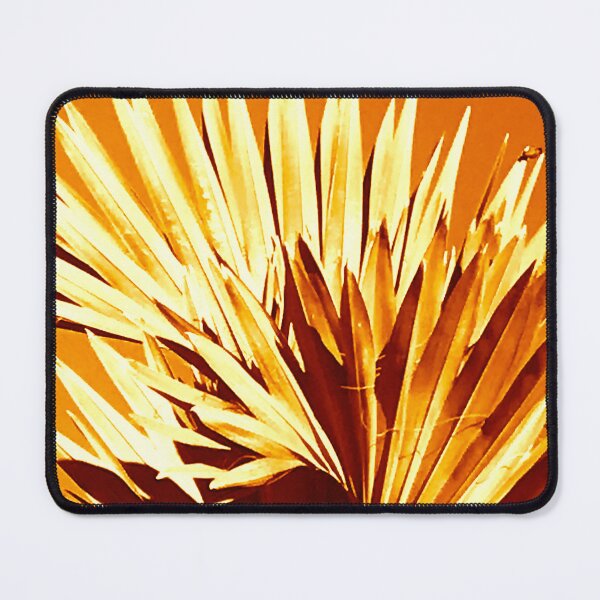 Item preview, Intriguingly Exotic Orange-Tangerine Palm Leaves Art Photo designed and sold by DEC02.