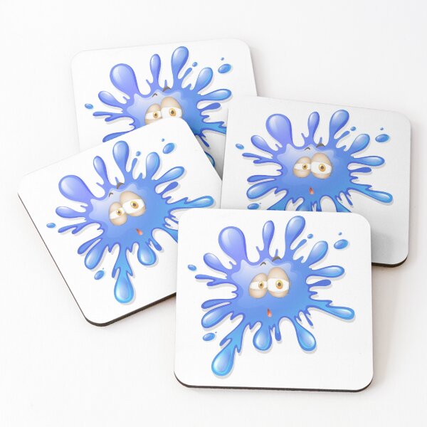 Item preview, Cartoon Oh No Paint Splatter face designed and sold by Cyber-Spider.