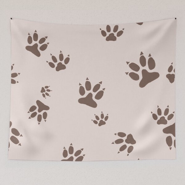 Item preview, Dog footprints designed and sold by Irina Fomichova.