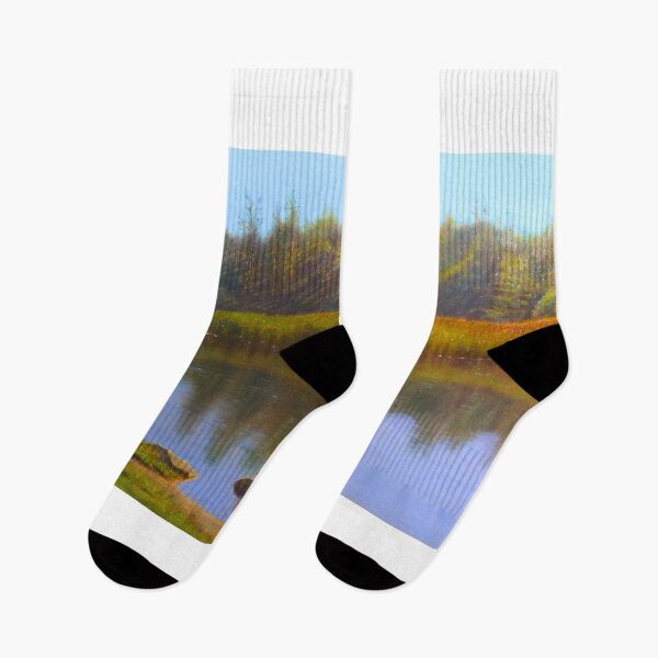 Item preview, “Discovering Nature"( A girl by the lake) designed and sold by Don-Li.