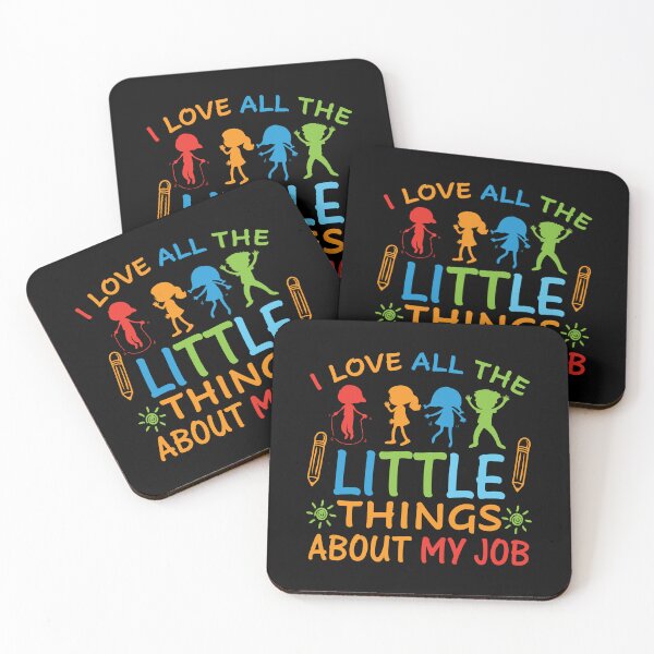 Item preview, i love all little things about my job for teacher designed and sold by Fislux.