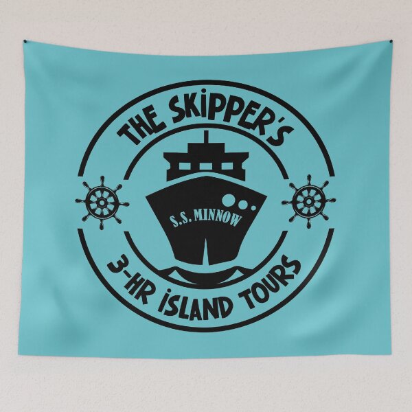 Item preview, The Skipper's 3-hr Tour on the S.S. Minnow designed and sold by Blended Designs ⭐⭐⭐⭐⭐.