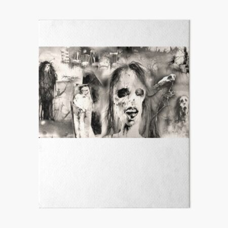 The Pale Lady Art Board Print for Sale by LivingBi0hazard