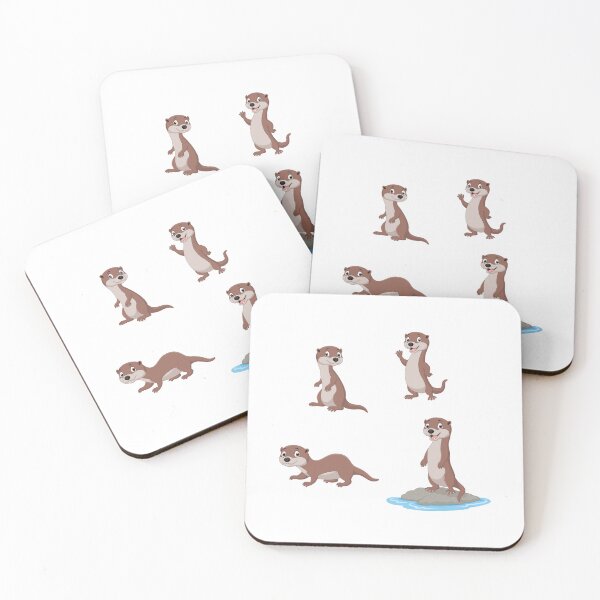 Item preview, pack of cute Significant Otters designed and sold by Fislux.
