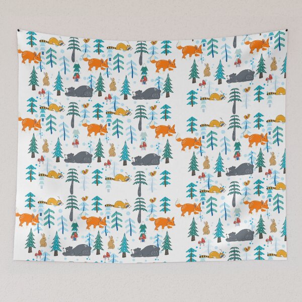 Item preview, Tree and animal pattern designed and sold by PODapparel.