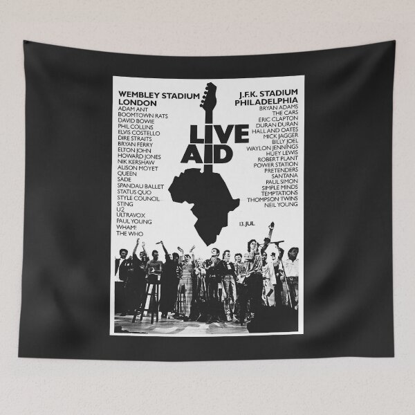 Item preview, Live Aid &x27;85 Classic T-Shirt designed and sold by AngieLundy.