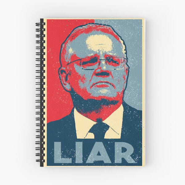 Item preview, LIAR Scott Morrison [Worn Design] Essential T-Shirt designed and sold by AngieLundy.