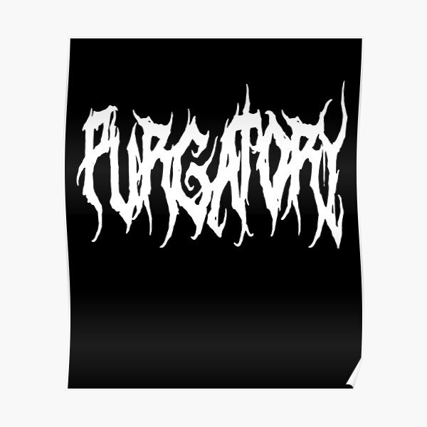 "Vinnie Hacker Merch Purgatory Vinnie Hacker Logo" Poster by