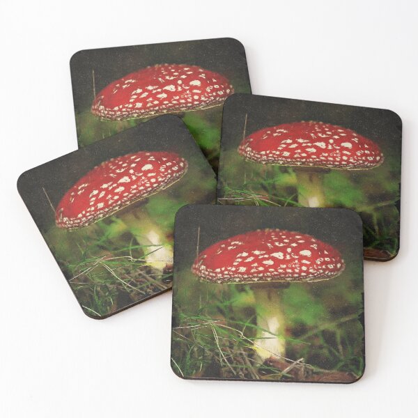 Item preview, Amanita Muscaria Mushroom Vintage, Cute Amanita Muscaria Botanical Art, Original Fly Amanita Mushroom, Muscimol Mushroom Lover designed and sold by Paintcorner.
