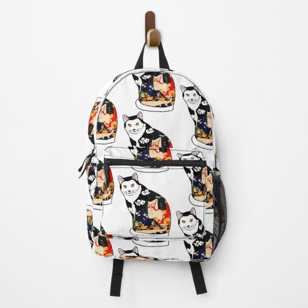 Item preview, Monmon cat, colorful japanese cat, samurai cat - cool japanese designed and sold by shodark.