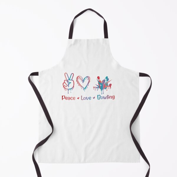 Item preview, Peace Love Bowling Sublimation designed and sold by Fislux.