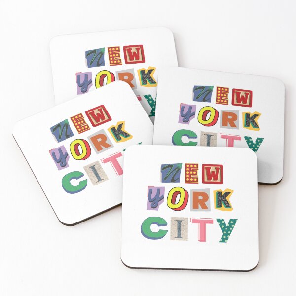Item preview, Different letter cut out new york city thsirt designed and sold by explorecity.