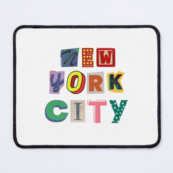 Item preview, Different letter cut out new york city thsirt designed and sold by explorecity.