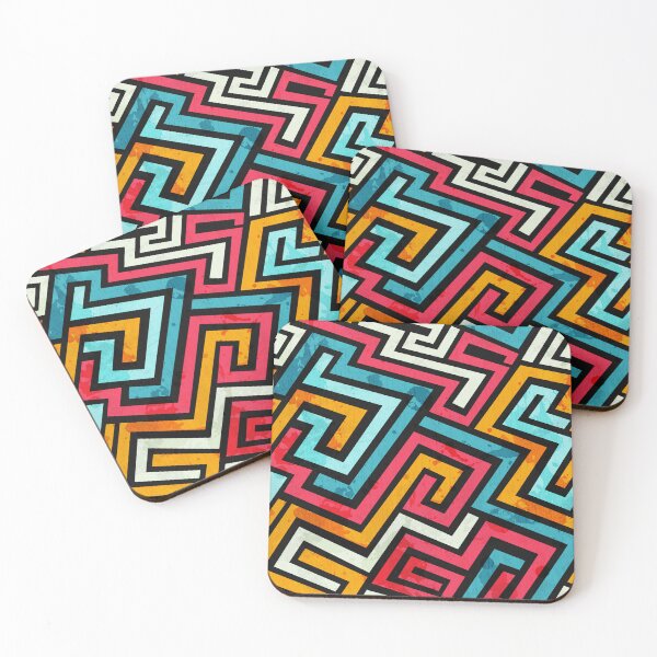 Item preview, Tribal Maze Pattern designed and sold by Vector Scout Lab.