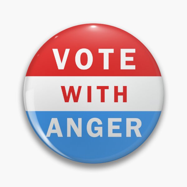 Item preview, Vote With Anger designed and sold by voltzandvoices.