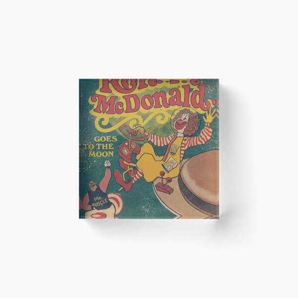 Item preview, Ronald McDonald Vintage Design designed and sold by skaterpoop.