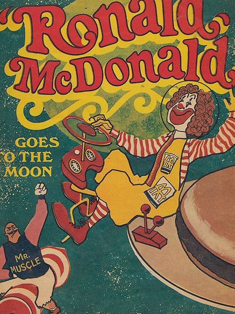 Ronald McDonald Vintage Design