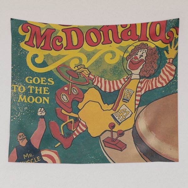 Item preview, Ronald McDonald Vintage Design designed and sold by skaterpoop.