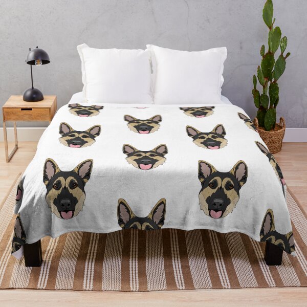 Item preview, Black Masked Short Haired German Shepherd designed and sold by arisaidesigns.