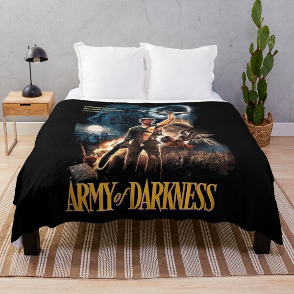 Item preview, Army Of Darkness Horror Scariest Movie Vintage 80s designed and sold by andradeka17.