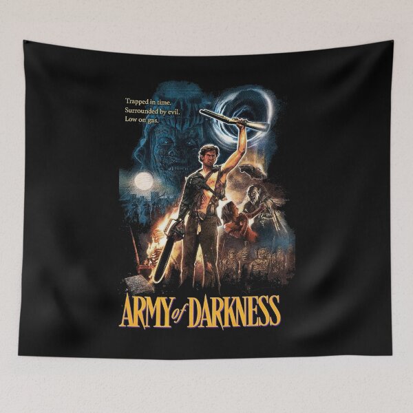 Item preview, Army Of Darkness Horror Scariest Movie Vintage 80s designed and sold by andradeka17.