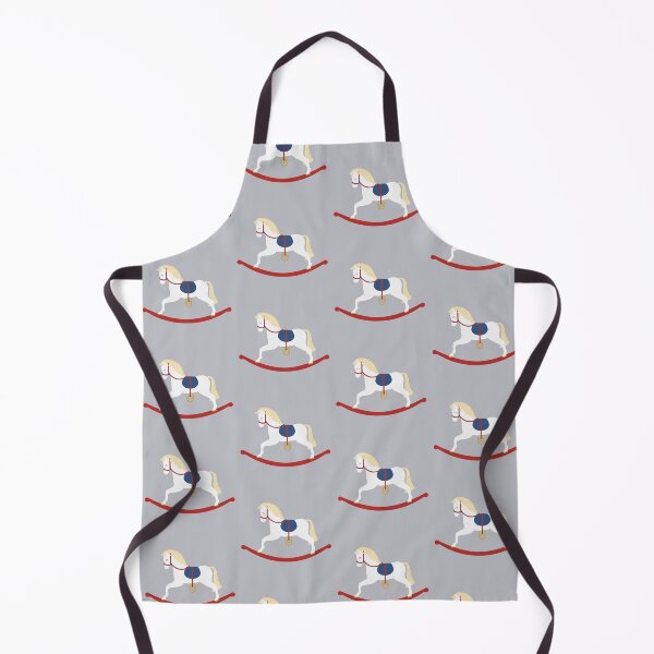 Item preview, Cute Blue and Red Rocking Horse designed and sold by StudioShine.