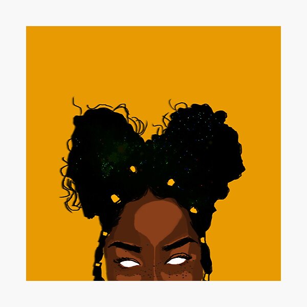 Black Girl Magic Canvas Print by bpeppersart