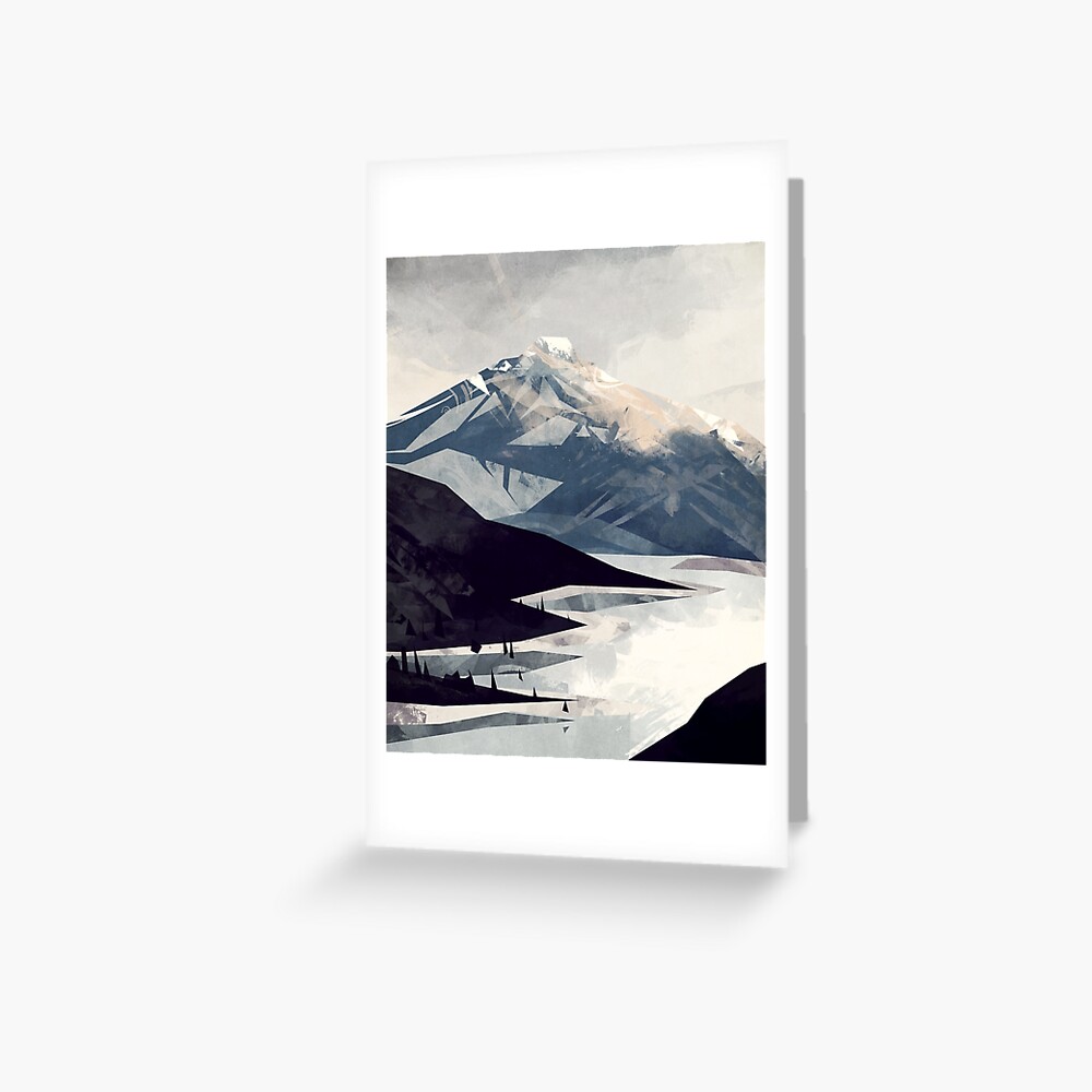 Calming Mountain Greeting Card